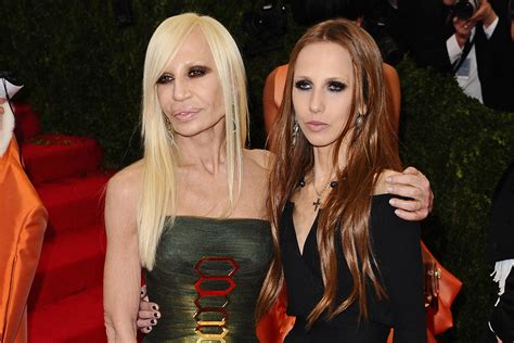 donatella versace daughter age|Versace daughter photos.